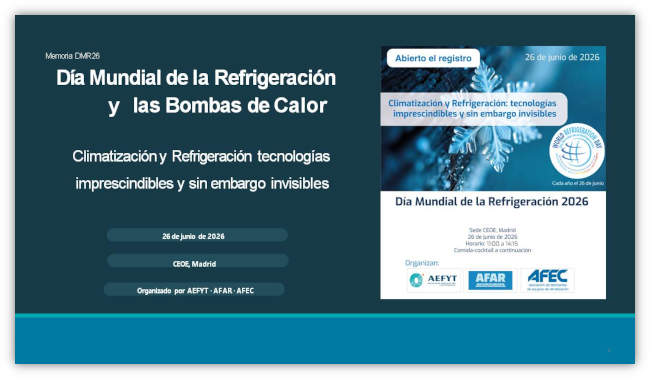 Día Mundial de la Refrigeración